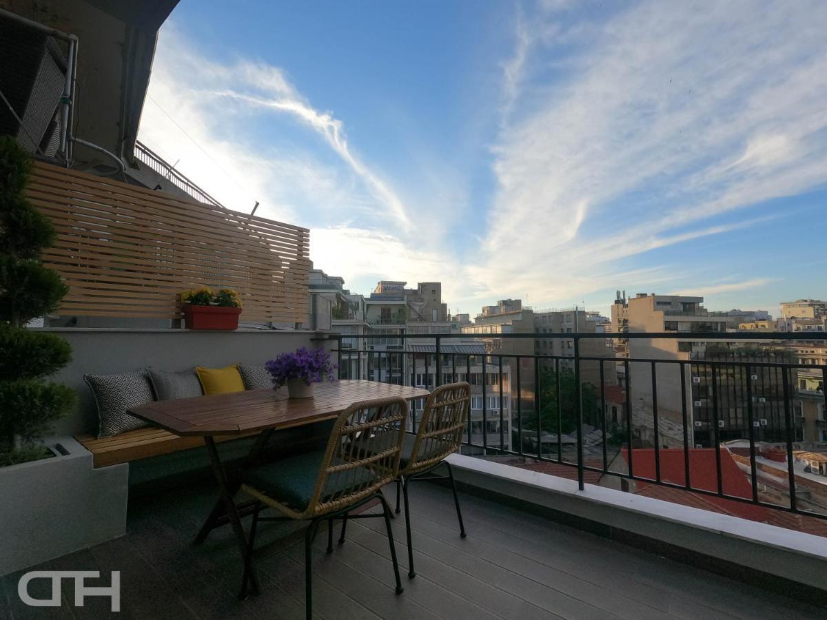 Luxury 80M2 Apartment With Balcony Downtown Thessaloniki Exterior foto