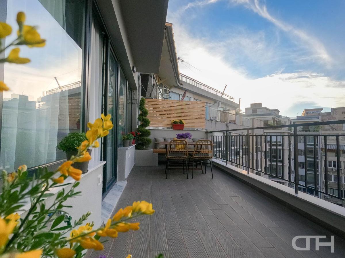 Luxury 80M2 Apartment With Balcony Downtown Thessaloniki Exterior foto